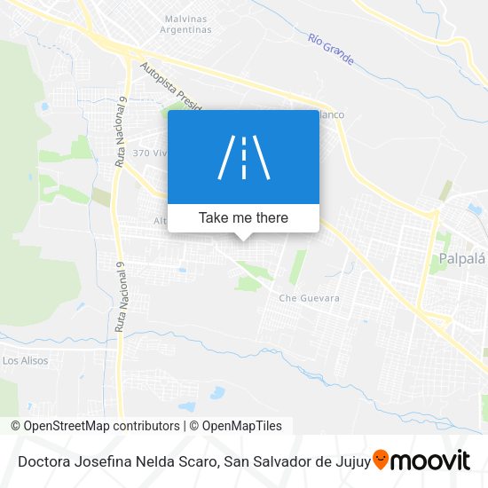 Mapa de Doctora Josefina Nelda Scaro