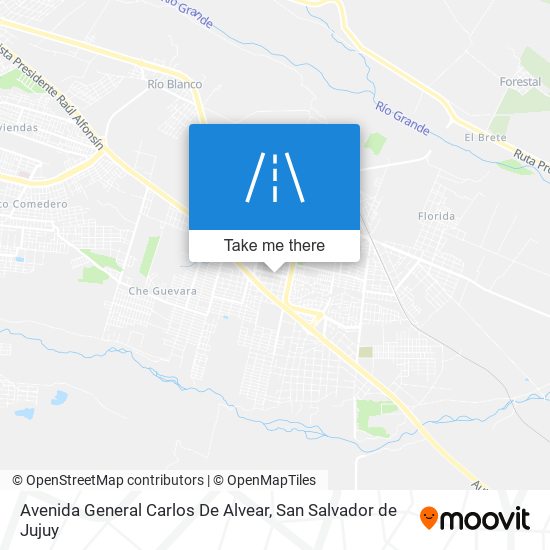 Avenida General Carlos De Alvear map