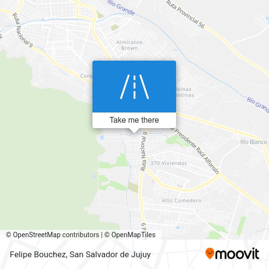 Felipe Bouchez map