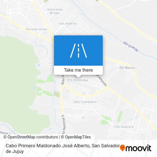 Cabo Primero Maldonado José Alberto map