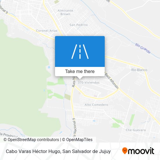 Mapa de Cabo Varas Héctor Hugo