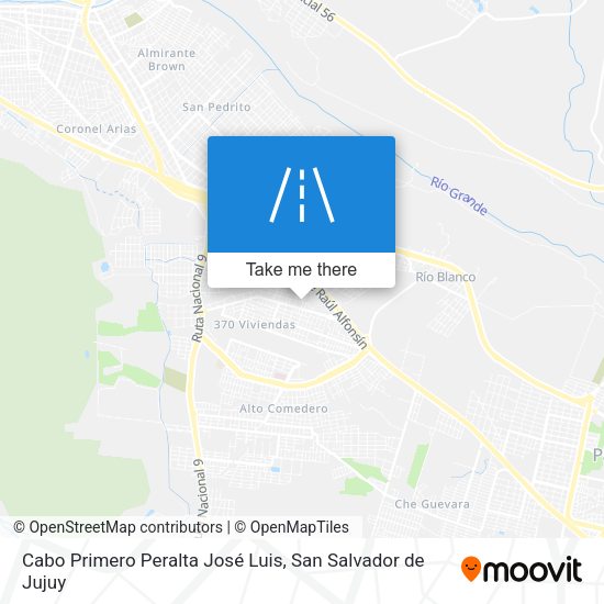 Cabo Primero Peralta José Luis map