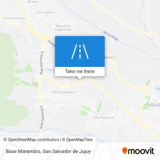 Mapa de Base Marambio