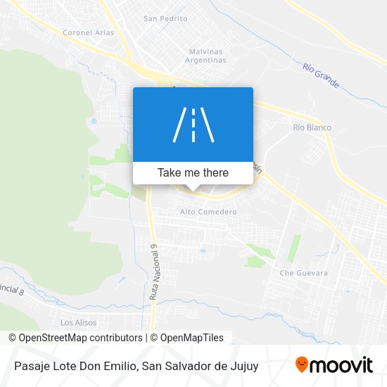 Pasaje Lote Don Emilio map