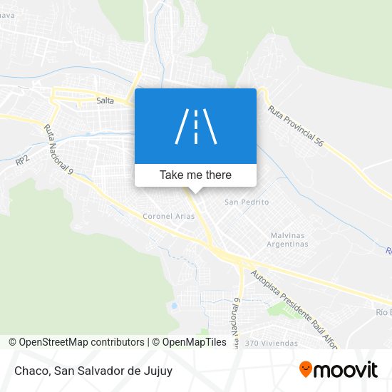 Mapa de Chaco