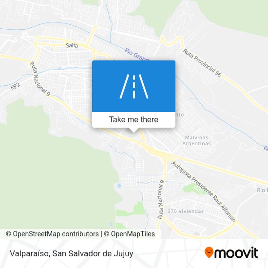 Mapa de Valparaíso