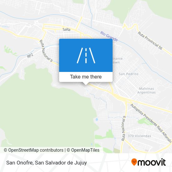 San Onofre map