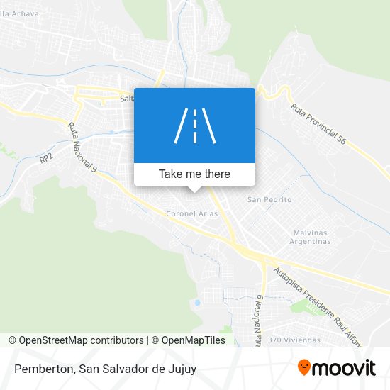 Pemberton map