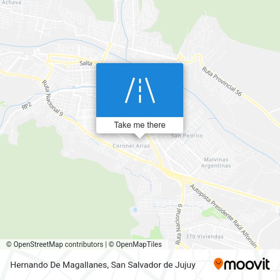 Hernando De Magallanes map