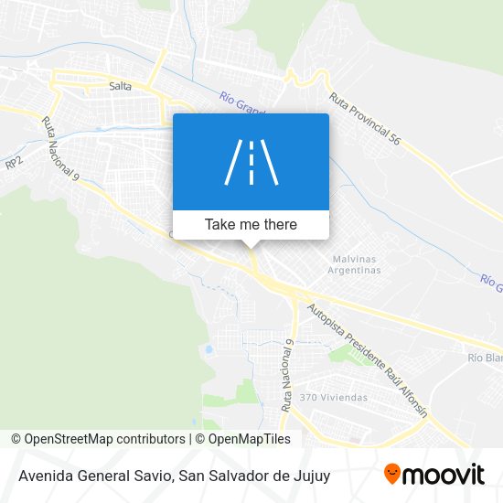 Mapa de Avenida General Savio