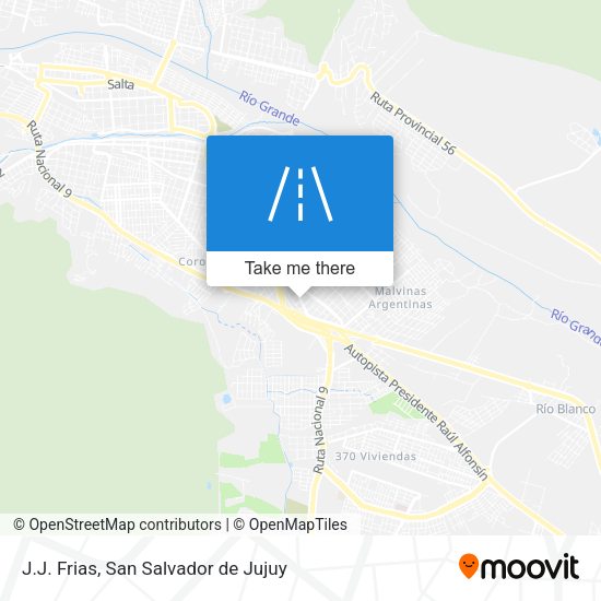 J.J. Frias map