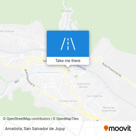 Mapa de Amatista