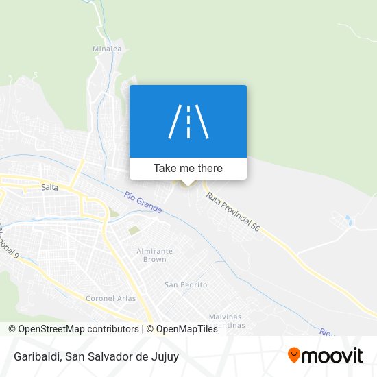 Mapa de Garibaldi