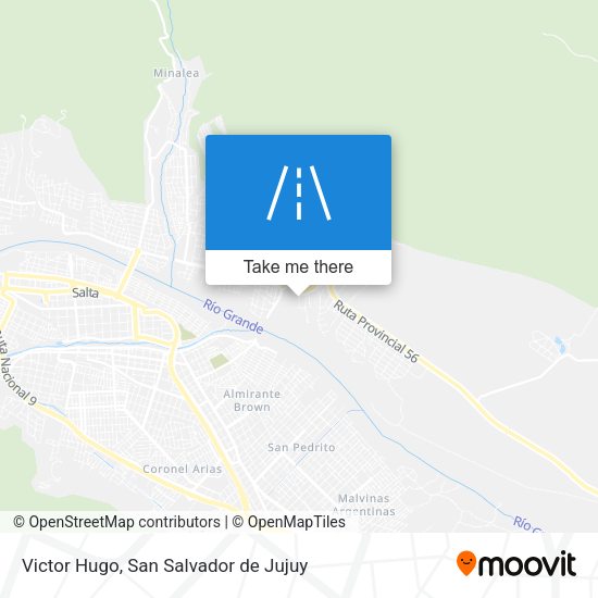 Victor Hugo map
