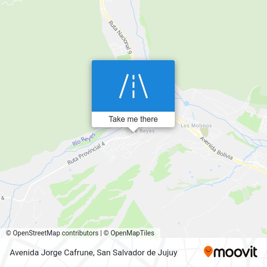 Mapa de Avenida Jorge Cafrune