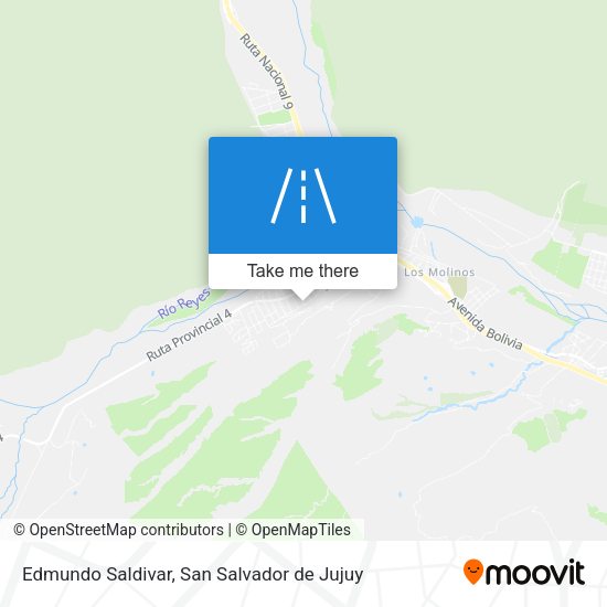 Edmundo Saldivar map