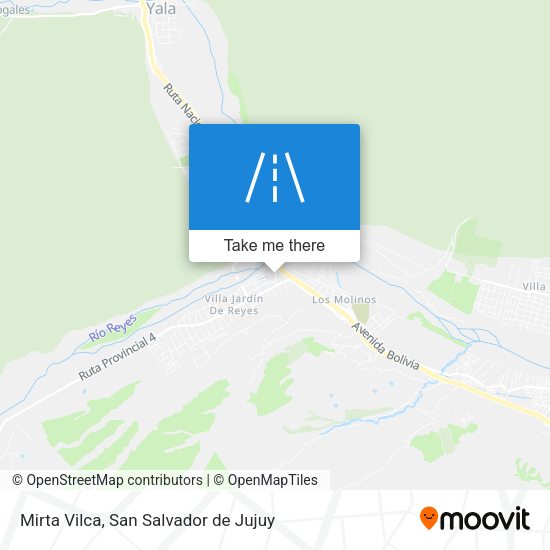 Mirta Vilca map