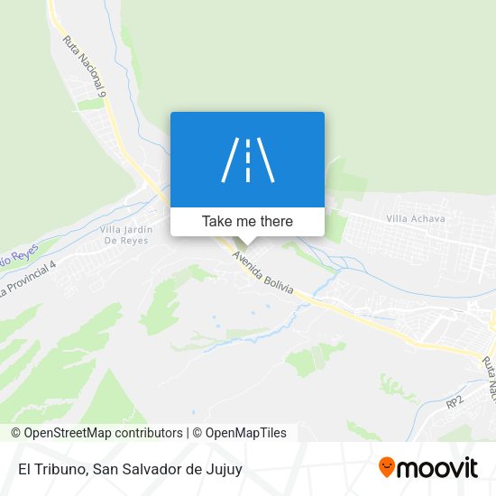Mapa de El Tribuno