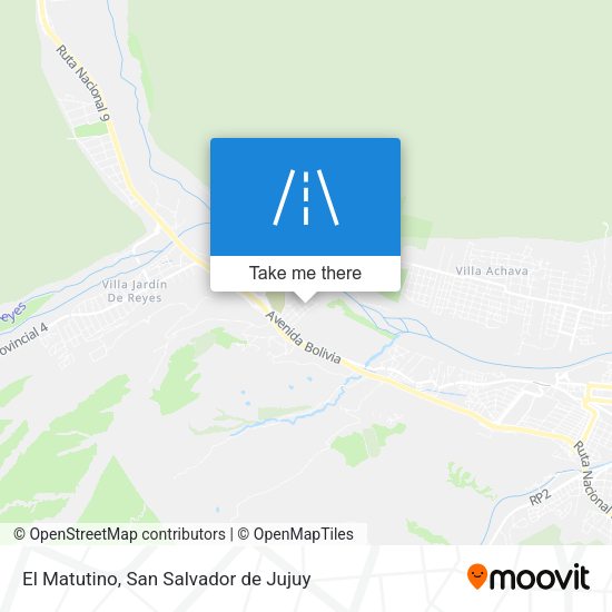 Mapa de El Matutino