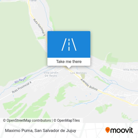 Mapa de Maximo Puma