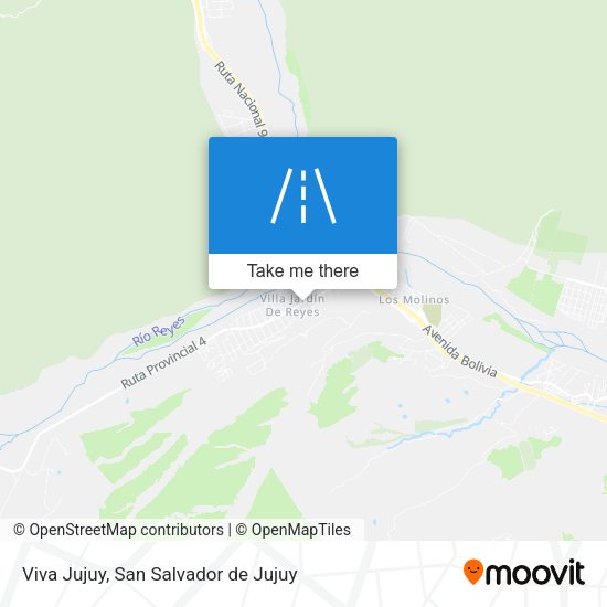 Viva Jujuy map