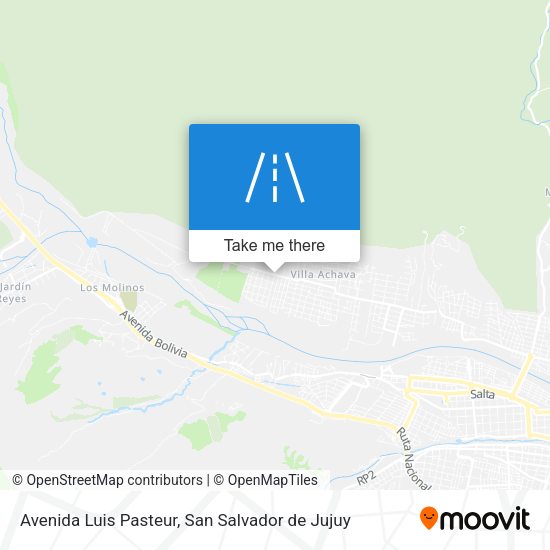 Avenida Luis Pasteur map