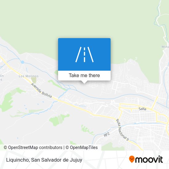 Mapa de Liquincho
