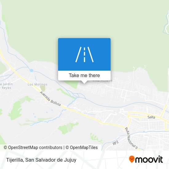 Tijerilla map