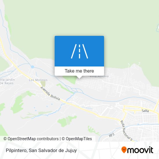 Pilpintero map