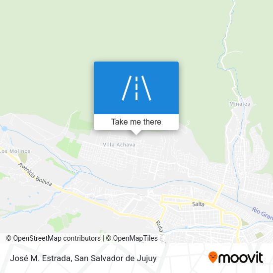 José M. Estrada map