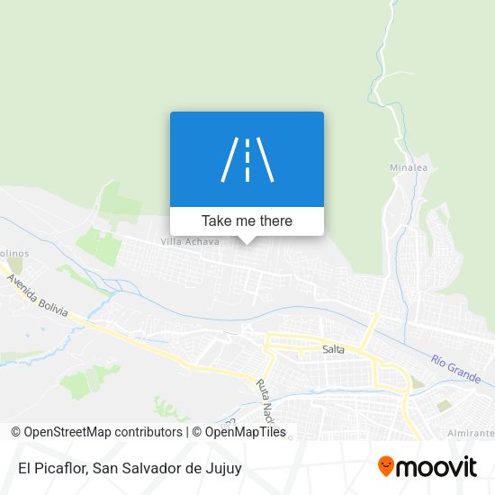 El Picaflor map
