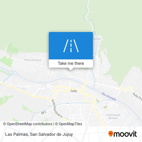 Las Palmas map