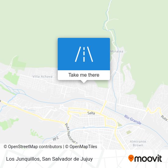 Los Junquillos map