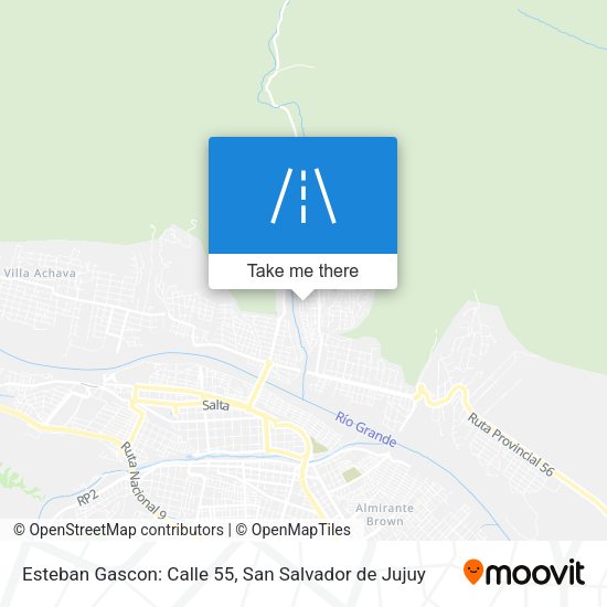 Esteban Gascon: Calle 55 map