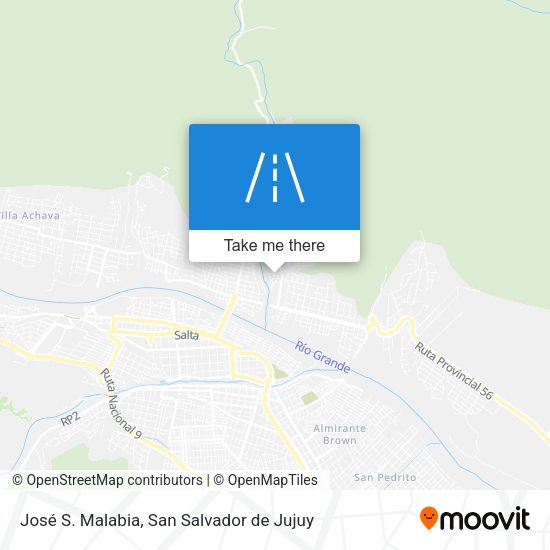 José S. Malabia map