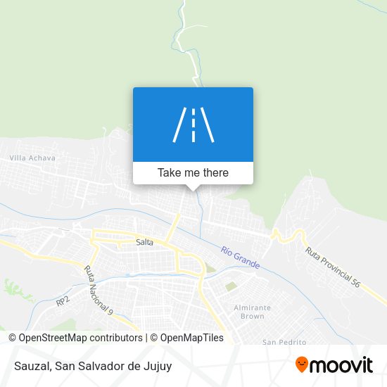 Mapa de Sauzal