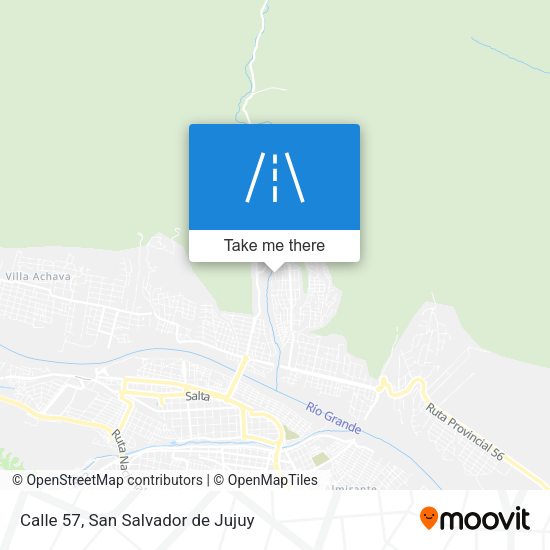 Mapa de Calle 57