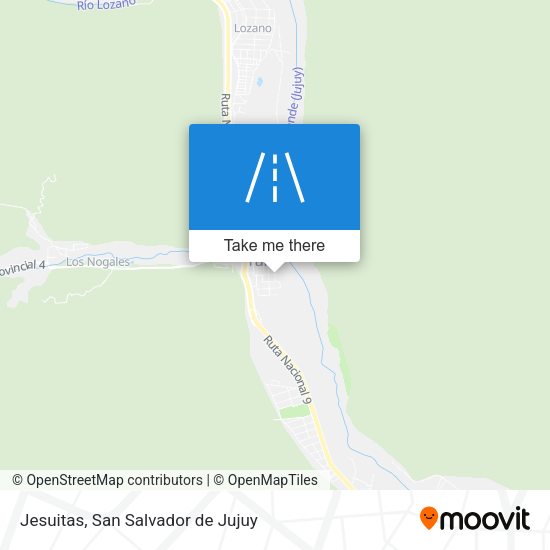 Jesuitas map