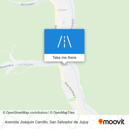 Avenida Joaquín Carrillo map