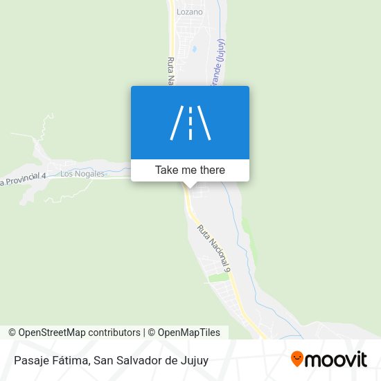 Pasaje Fátima map