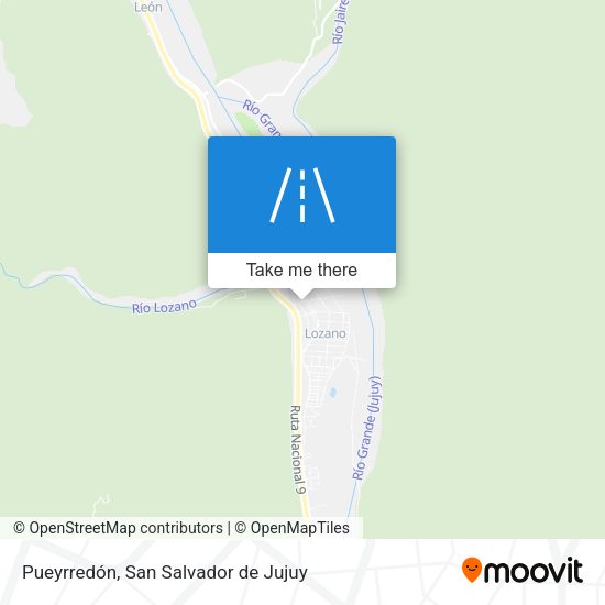 Pueyrredón map