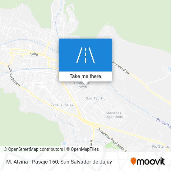 M. Alviña - Pasaje 160 map