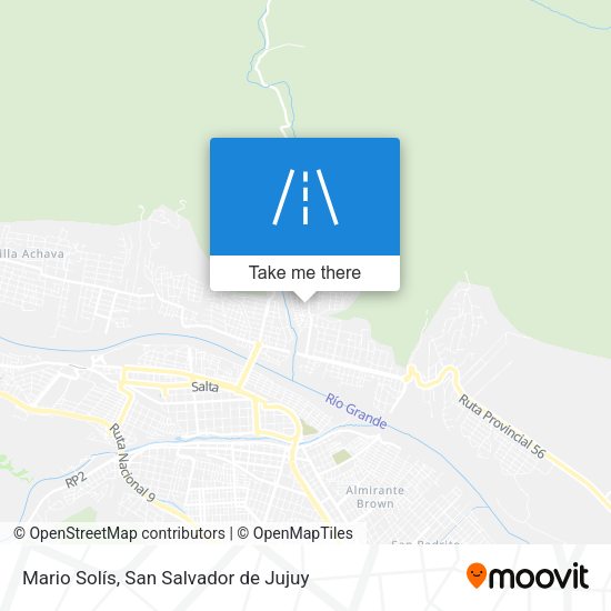 Mario Solís map