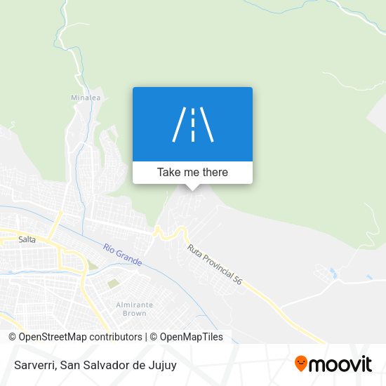 Sarverri map