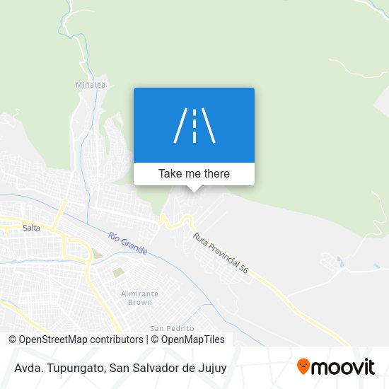 Mapa de Avda. Tupungato