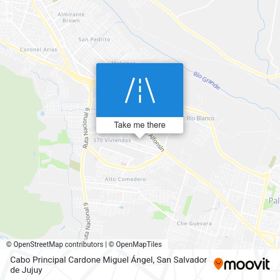 Cabo Principal Cardone Miguel Ángel map