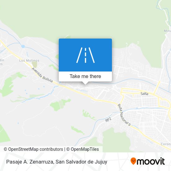 Pasaje A. Zenarruza map