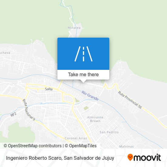 Ingeniero Roberto Scaro map