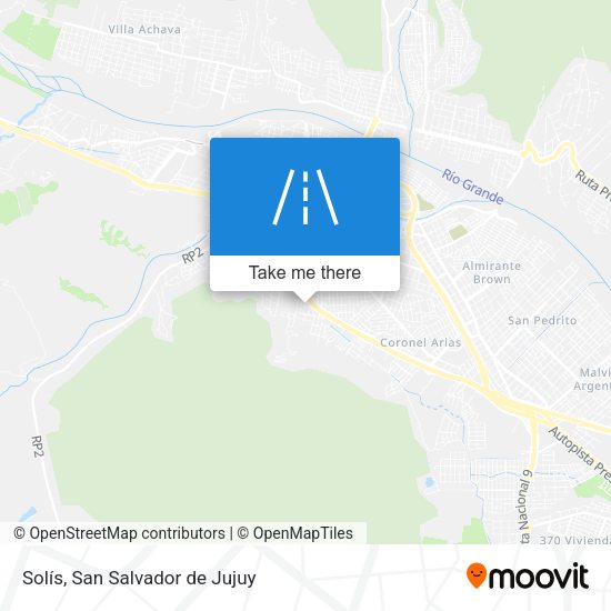 Solís map