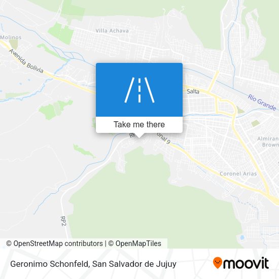 Geronimo Schonfeld map